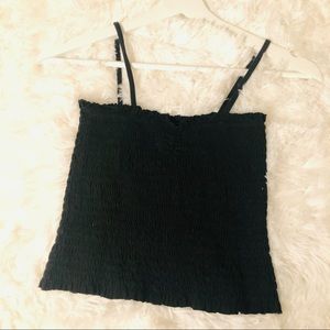 Super Cute Black Tank Top